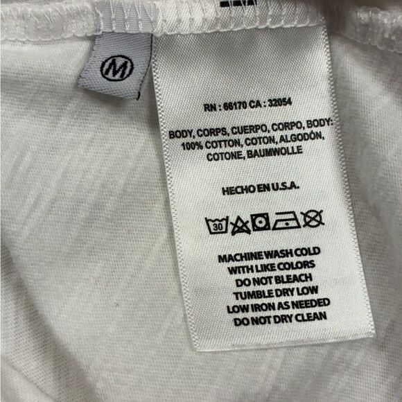 ANTHROPOLOGIE T.LA Sleeveless Ruffle Neck Top White Women’s Size Medium - Picture 5 of 6